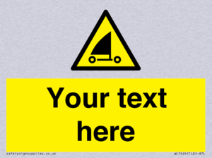 Custom Warning sand yachting